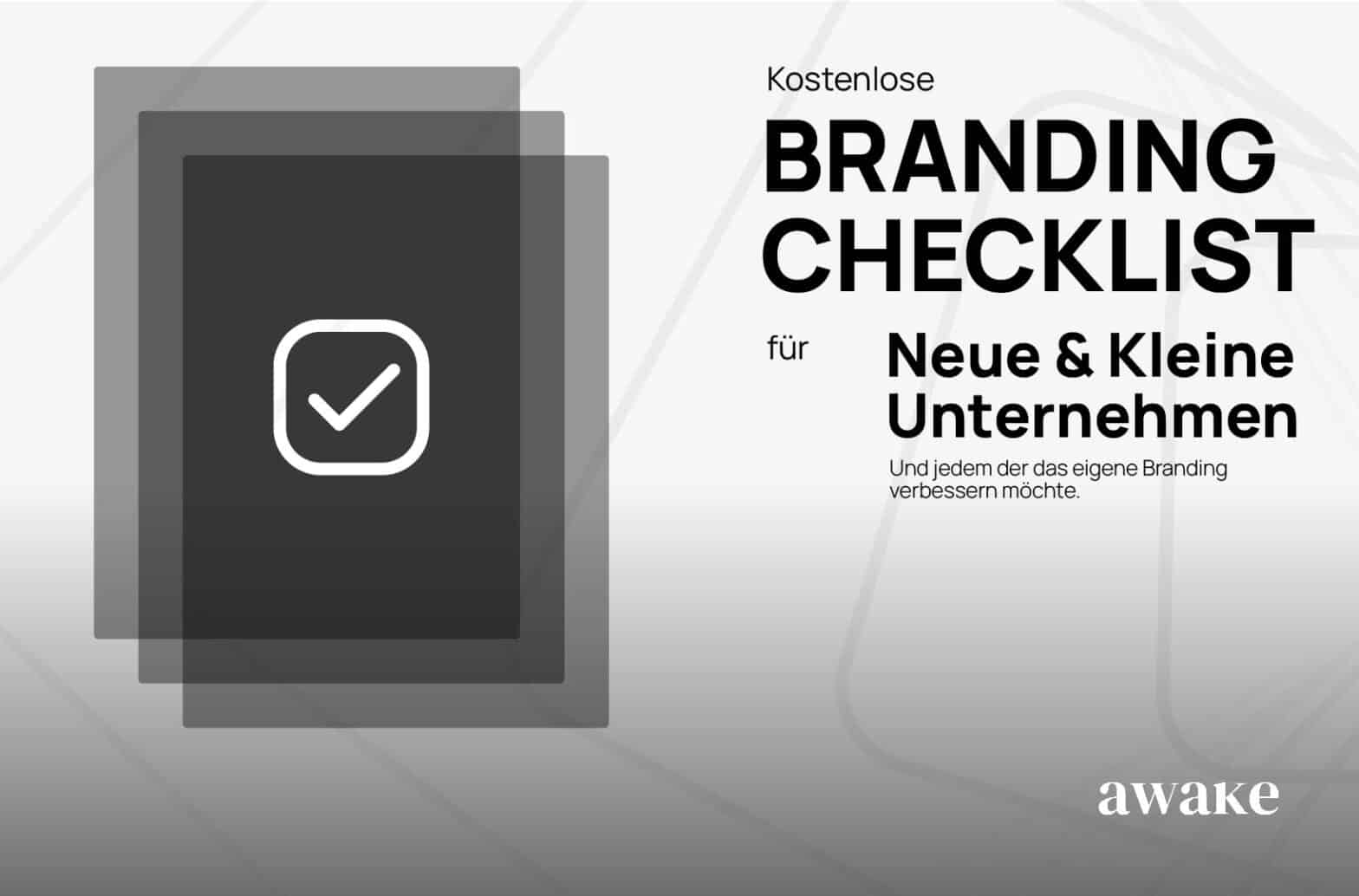 Kostenlose Branding Checkliste